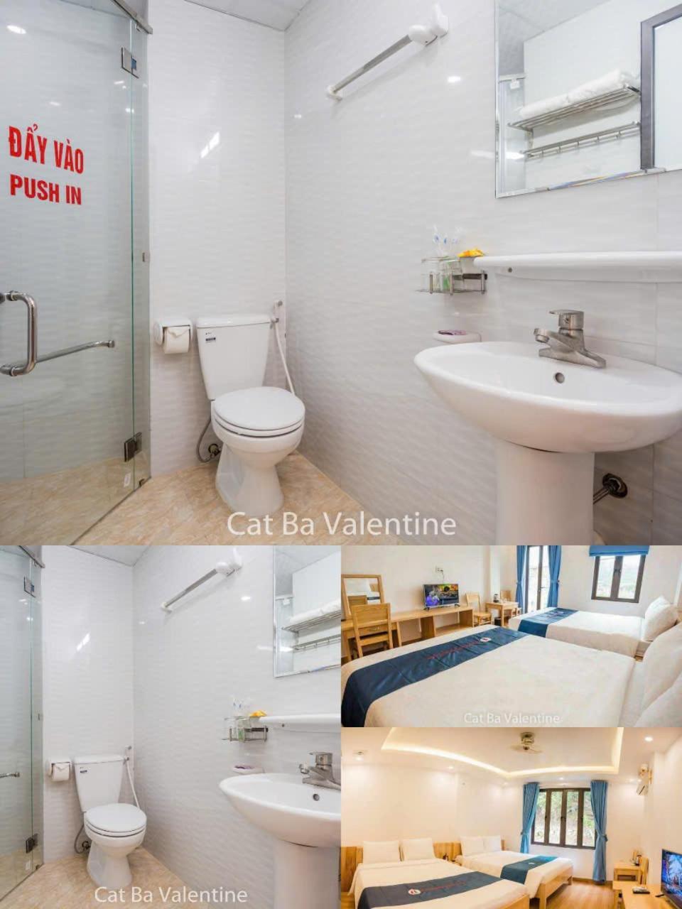 Cat Ba Valentine Hotel Dong Khe Sau Exterior photo